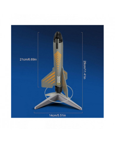 Lance-roquettes pour enfants Jouets d’extérieur de fusée à air motorisé à lancement automatique pour enfants