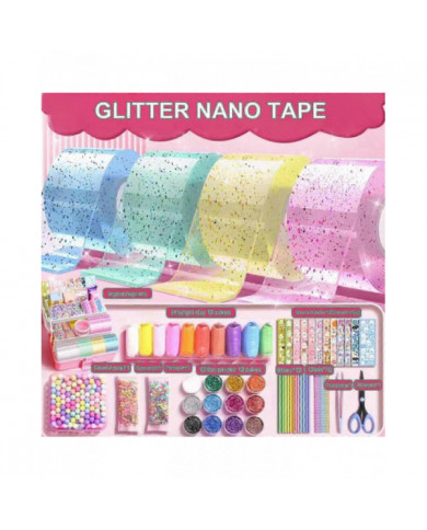 Kit de bulles Nano Tape pour les enfants avec des didacticiels vidéo étape par étape - Ruban adhésif nano non [...]