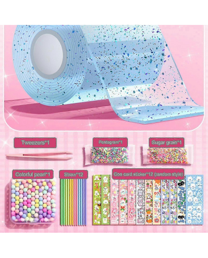 Kit de bulles Nano Tape pour les enfants avec des didacticiels vidéo étape par étape - Ruban adhésif nano non [...]