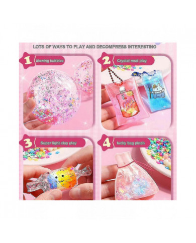 Kit de bulles Nano Tape pour les enfants avec des didacticiels vidéo étape par étape - Ruban adhésif nano non [...]