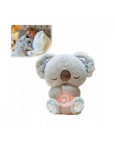 Ours koala apaisant, loutre de sommeil, koala de soulagement de l’anxiété, loutre respirante, jouet en peluche [...]