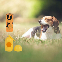 High Quality Biodegradable Dog Poop Waste Bags With Dispenser Orange 16roll High Quality Biodegradable Dog Poop Waste Bags With Dispenser Orange 16roll