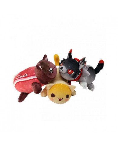 Aphmau Meows Cat Plush Toy Soft Meemeow Stuffed Donut Cat Plushes Kawaii French Fry Cheeseburger Food Plush Doll [...]