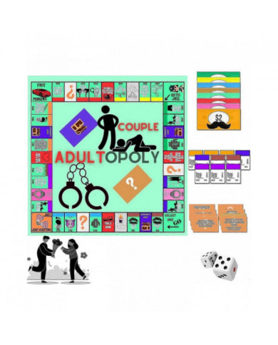 Jeu de société Adultopoly, Jeux de couple pour adultes, Jeu de société pour couple, Jeux de société pour adultes, [...]