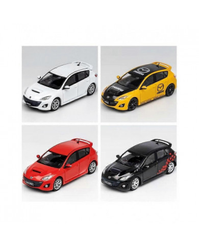 GCD 1:64 Axela2 Mazda Speed 3 MPS Hatch Back Diecast Model Car Toy Cars