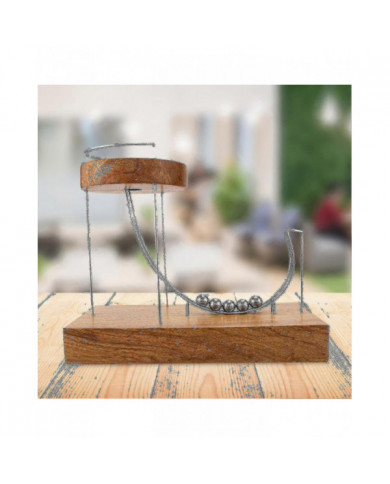 Perpetual Motion Machine Circular Stress Relief Ornament Jouet Cadeaux créatifs pour les amis et la famille -