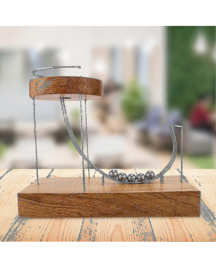 Perpetual Motion Machine Circular Stress Relief Ornament Jouet Cadeaux créatifs pour les amis et la famille -