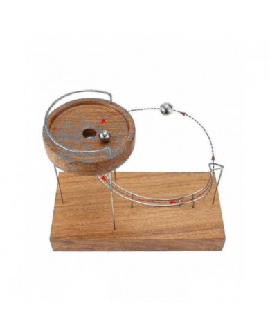 Perpetual Motion Machine Circular Stress Relief Ornament Jouet Cadeaux créatifs pour les amis et la famille -