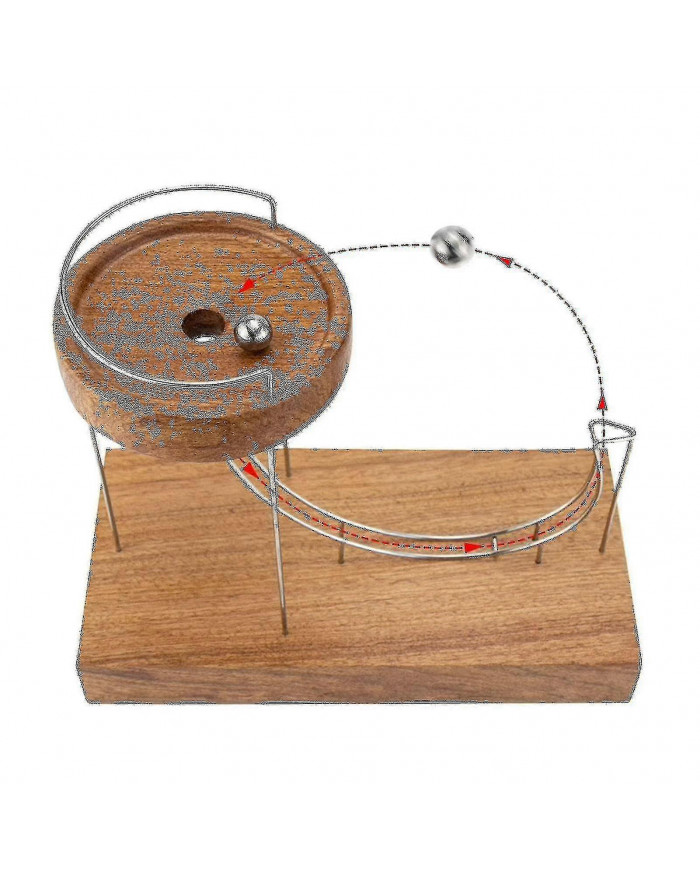Perpetual Motion Machine Circular Stress Relief Ornament Jouet Cadeaux créatifs pour les amis et la famille -