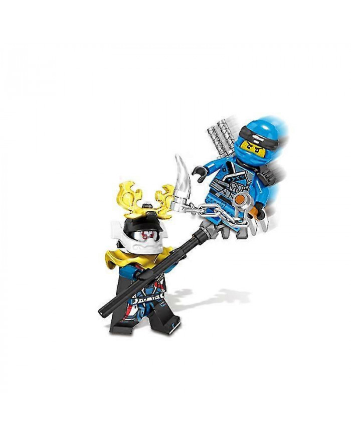 Ensemble De 24 Pcs Ninja Mini Figures Kai Jay Sensei Wu Master Building Blocks Jouets