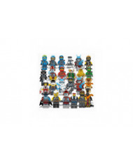 24 Pcs Ninja guerriers Minifigures Blocs de construction Jouets Set