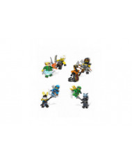 24 Pcs Ninja guerriers Minifigures Blocs de construction Jouets Set