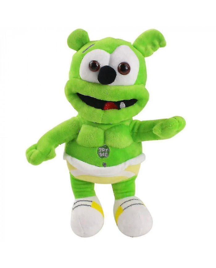 Chanter I Am A Gummy Bear Musical Gummibar Soft Peluche Doll Teddy Toy Qualité parfaite
