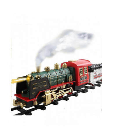 Best Seller Train Toys Set, train électrique rechargeable avec son de lumières à vapeur à distance