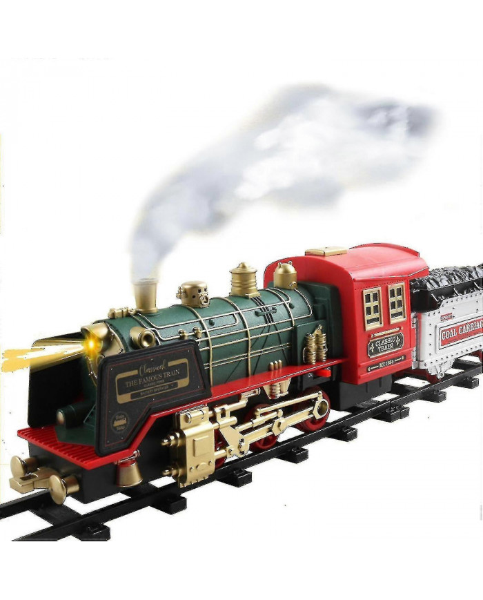 Best Seller Train Toys Set, train électrique rechargeable avec son de lumières à vapeur à distance