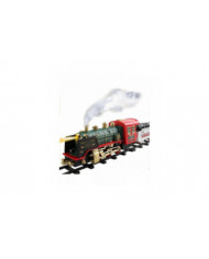Best Seller Train Toys Set, train électrique rechargeable avec son de lumières à vapeur à distance