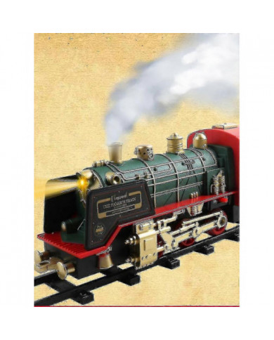 Best Seller Train Toys Set, train électrique rechargeable avec son de lumières à vapeur à distance