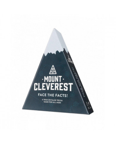 Mount Cleverest True or False Trivia Game - Fun Christmas Card Game for Parties, Travel, and Stocking Stuffer