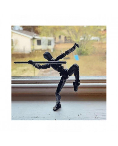 Figurine articulée T13, figurine articulée Titan 13 avec 4 types d’armes et 3 types de mains, figurine articulée [...]