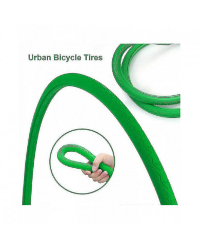 700x23c Bicycle Solid Tire Road Mountain Bike Tire Cycling Tubeless Pneu Extérieur Roue extérieure antidéflagrante [...]