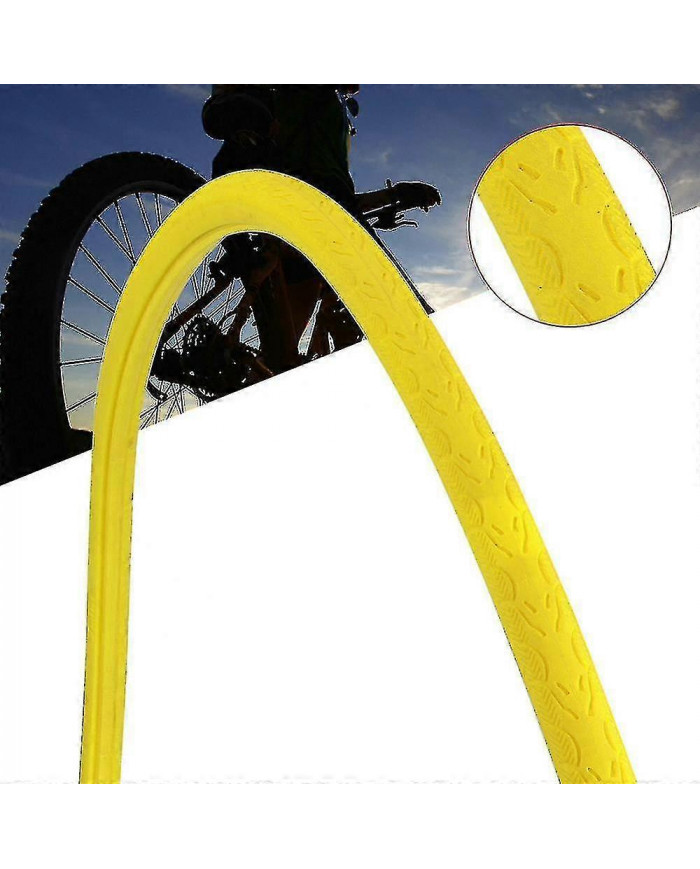 700x23c Bicycle Solid Tire Road Mountain Bike Tire Cycling Tubeless Pneu Extérieur Roue extérieure antidéflagrante [...]