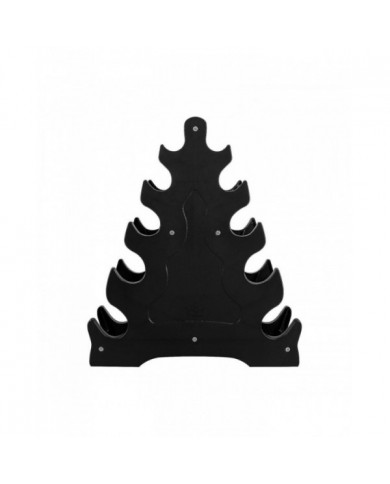 Dumbbell Storage Rack Tree Leaf Design Dumbbell Holder 5-tier Weight Lifting Dumbbell Storage Stand