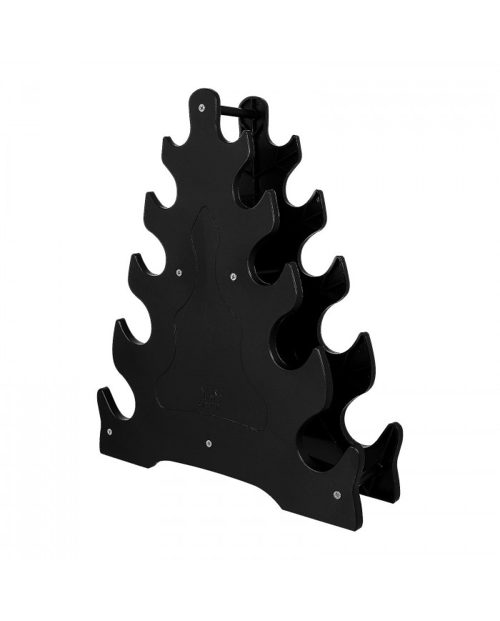 Dumbbell Storage Rack Tree Leaf Design Dumbbell Holder 5-tier Weight Lifting Dumbbell Storage Stand