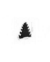Dumbbell Storage Rack Tree Leaf Design Dumbbell Holder 5-tier Weight Lifting Dumbbell Storage Stand