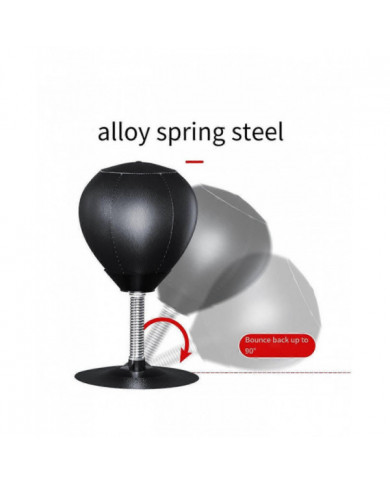 Desktop Boxing Punching Bag Stress Relief Speed Training Punching Bag Muay Tai Exercise Suction Tab