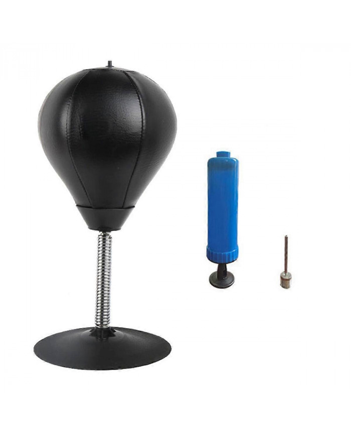 Desktop Boxing Punching Bag Stress Relief Speed Training Punching Bag Muay Tai Exercise Suction Tab