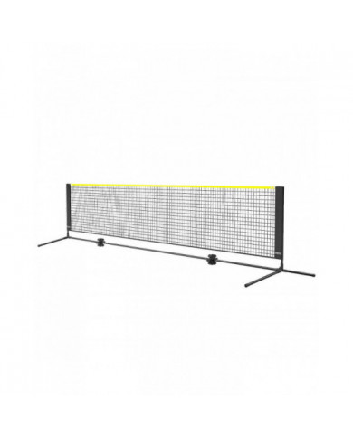 Filet de badminton, filet de volley-ball réglable en hauteur, filet de pickleball pliable de 14 pieds de large, [...]