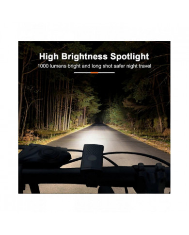 USB Rechargeable Bike Light Waterproof Bicycle Headlight Front Back Rear Light Cycling