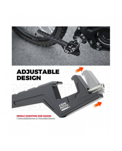 Pour les extensions de repose-pieds du passager Surron Repose-pieds étendus Motocross Bike Dirt Bike Accessoires [...]