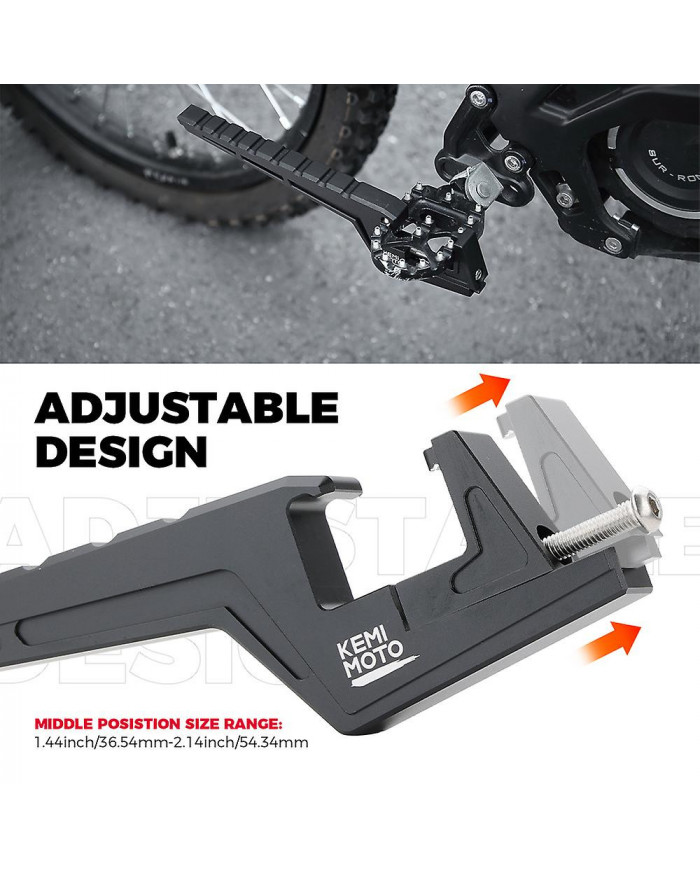 Pour les extensions de repose-pieds du passager Surron Repose-pieds étendus Motocross Bike Dirt Bike Accessoires [...]