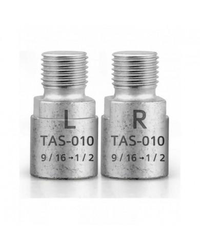 Bike Pedal Adapter - Chrome Molybdenum Steel, 9/16" To 1/2" Bicycle Pedals (pair)