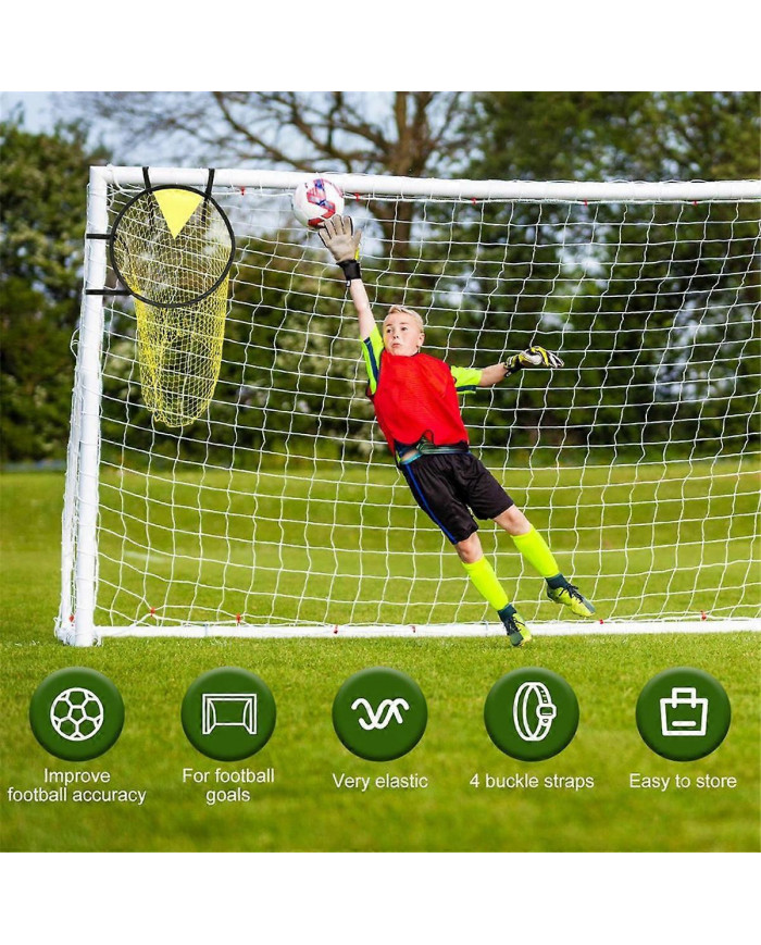 Filet de but de football, filet d’entraînement de football pliable, facile à installer et à démonter, pour la [...]