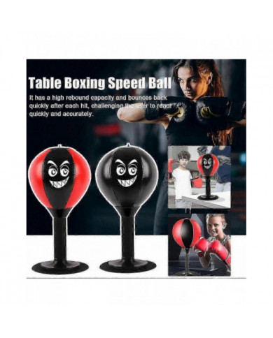 Sac de frappe Sac de frappe de bureau Stress Buster avec ventouse