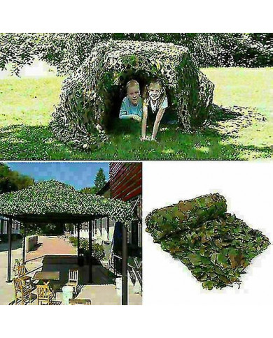 4m * 6m Camo Net Chasse / tir Camouflage Hide Army Camping Woodland Netting Uk-9 Meilleur cadeau