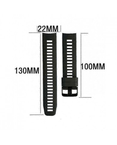 Watch Strap for Garmin Instinct Band Silicone Replace Band Wristband 22mm
