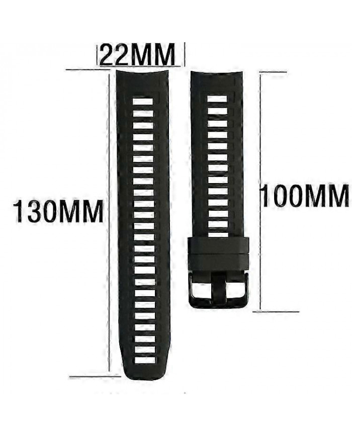 Watch Strap for Garmin Instinct Band Silicone Replace Band Wristband 22mm