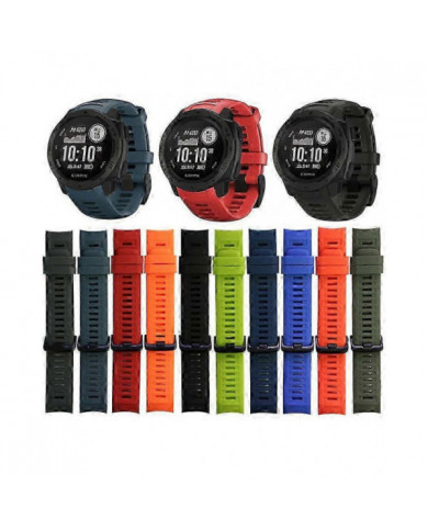 Watch Strap for Garmin Instinct Band Silicone Replace Band Wristband 22mm