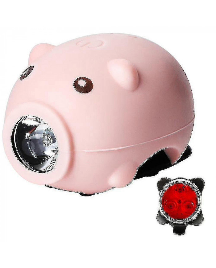 Lumières de vélo et feux arrière avec fonction de klaxon, vélo rechargeable usb