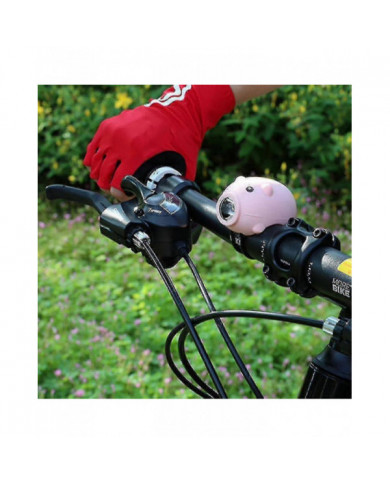 Lumières de vélo et feux arrière avec fonction de klaxon, vélo rechargeable usb