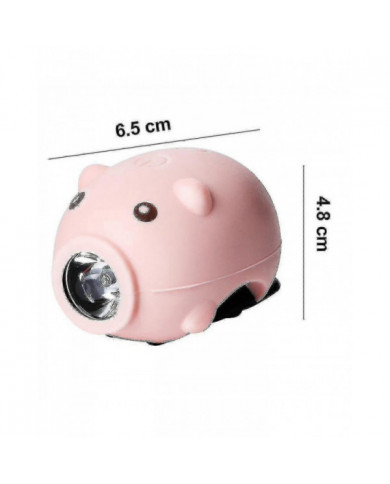 Lumières de vélo et feux arrière avec fonction de klaxon, vélo rechargeable usb