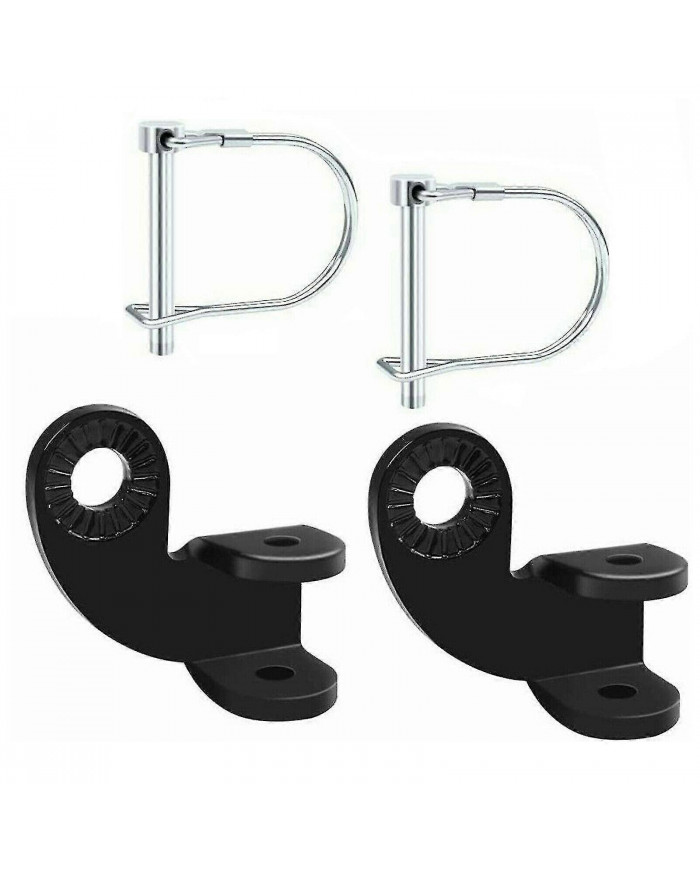 2 pièces d’accouplement pour qeridoo remorque de vélo attelage de remorque d’attelage de pièce d’accouplement