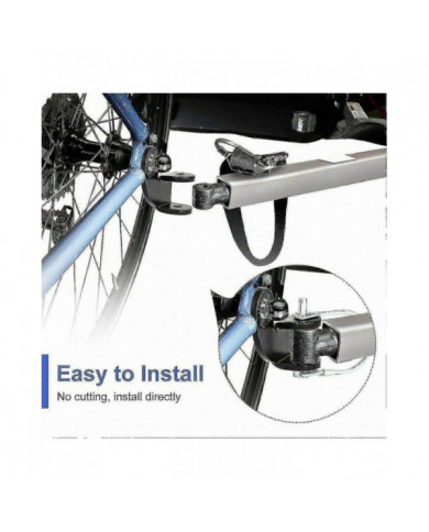 2 pièces d’accouplement pour qeridoo remorque de vélo attelage de remorque d’attelage de pièce d’accouplement