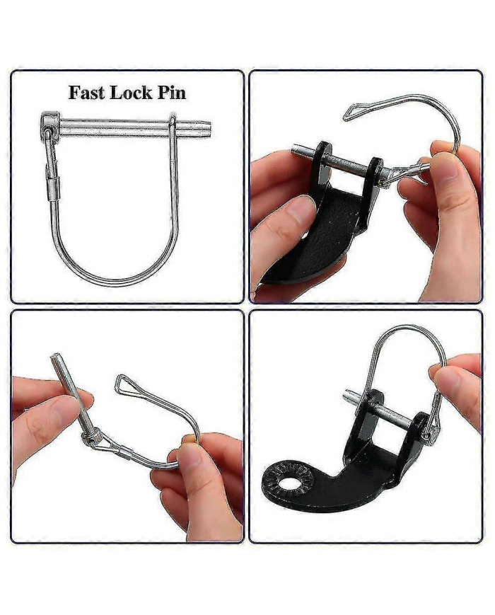 2 pièces d’accouplement pour qeridoo remorque de vélo attelage de remorque d’attelage de pièce d’accouplement