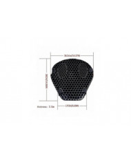 Coussin de siège de moto Gel Absorption des chocs 3d Honeycomb Mesh Respirant Tapis de siège de moto Séchage [...]