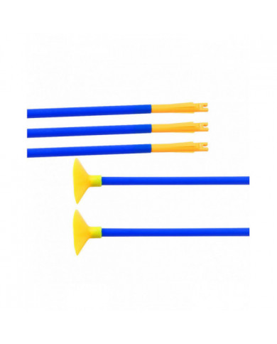 8 Pcs Garçons Sports Jouets Flèches d’arc en plastique Flèches de remplacement d’arc Accessoires d’arc Flèches en [...]