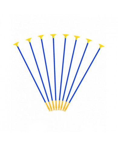 8 Pcs Garçons Sports Jouets Flèches d’arc en plastique Flèches de remplacement d’arc Accessoires d’arc Flèches en [...]